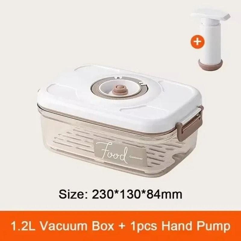 VacuumSealed Freshness Management System HighPerformance Refrigerator Food Storage Container Drai 8