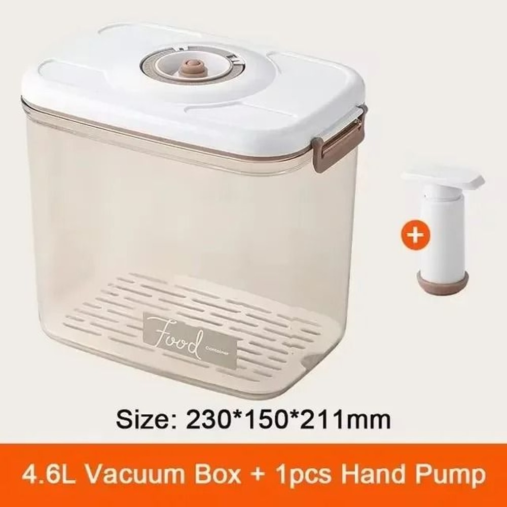 VacuumSealed Freshness Management System HighPerformance Refrigerator Food Storage Container Drai 11