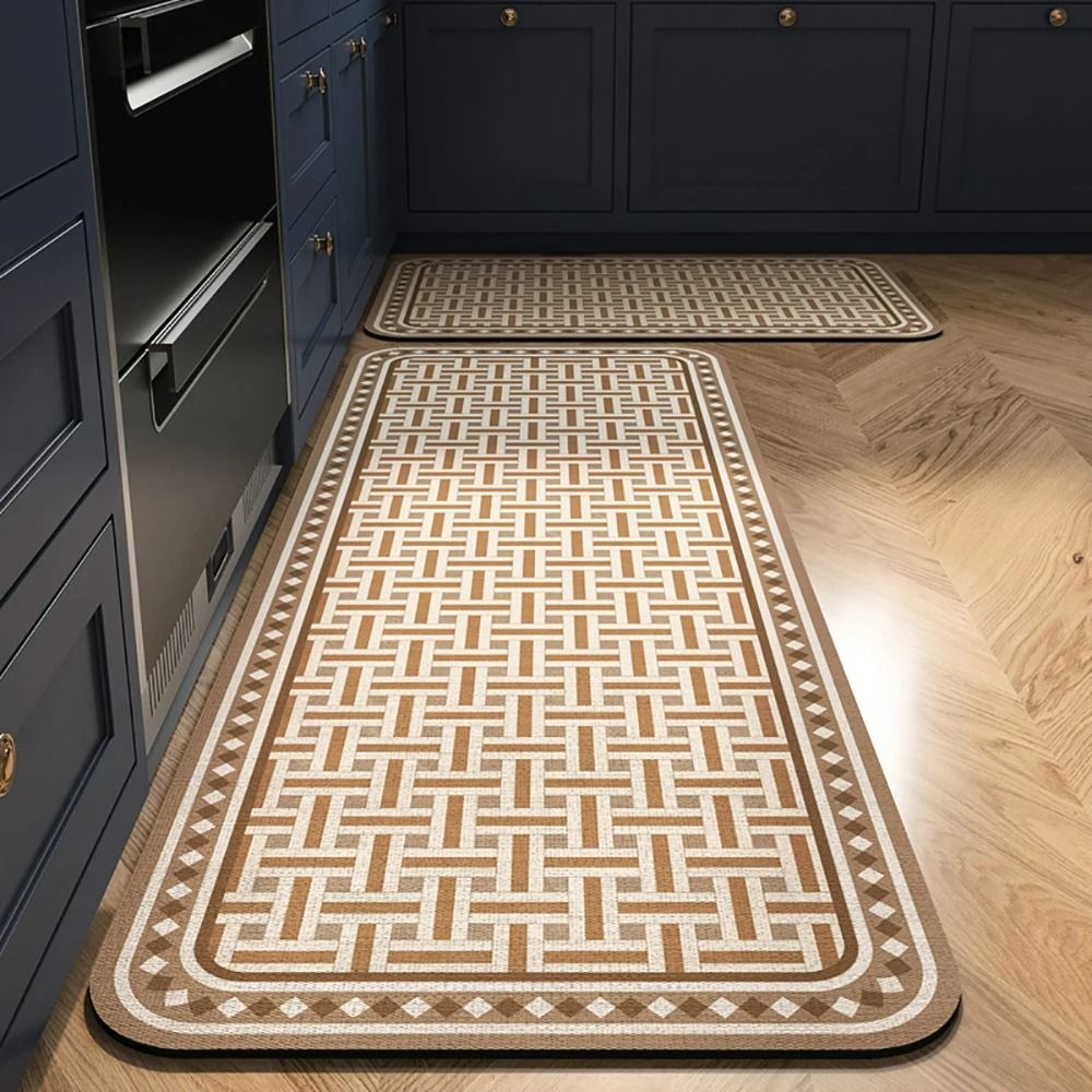 HighAbsorbency Printed Kitchen Management System NonSlip Orthopedic Area Mat LongStrip Corridor R 16