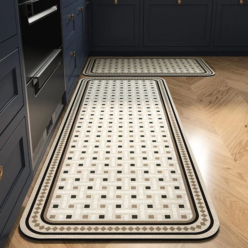HighAbsorbency Printed Kitchen Management System NonSlip Orthopedic Area Mat LongStrip Corridor R 17