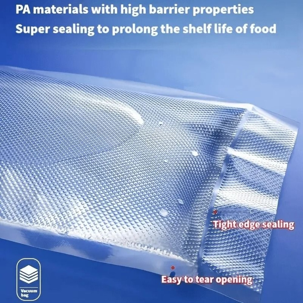 CommercialGrade Textured Vacuum Seal Bags HighBarrier Freshness Preservation SousVide Compatible 6