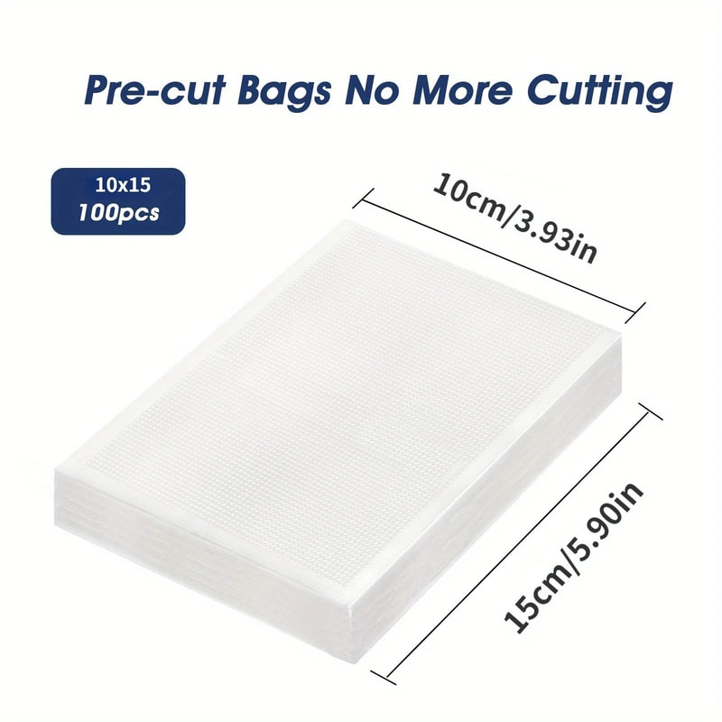 CommercialGrade Textured Vacuum Seal Bags HighBarrier Freshness Preservation SousVide Compatible 9