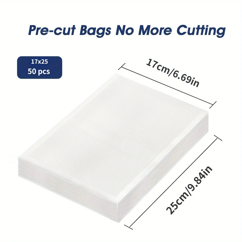 CommercialGrade Textured Vacuum Seal Bags HighBarrier Freshness Preservation SousVide Compatible 12