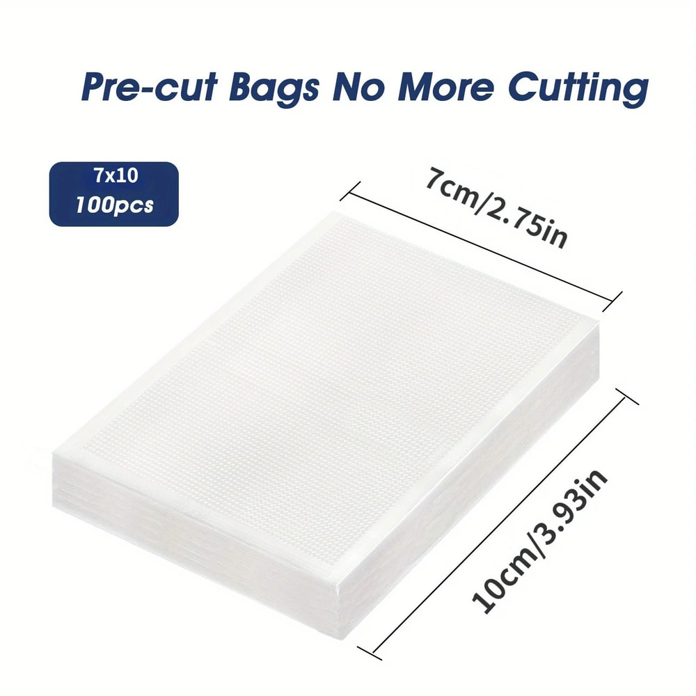 CommercialGrade Textured Vacuum Seal Bags HighBarrier Freshness Preservation SousVide Compatible 8