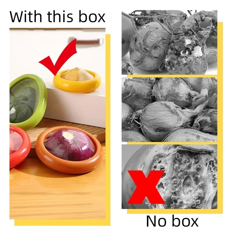 FoodGrade Produce Saver HighPerformance StretchSealing Freshness Pod For Fruits And Vegetables 6