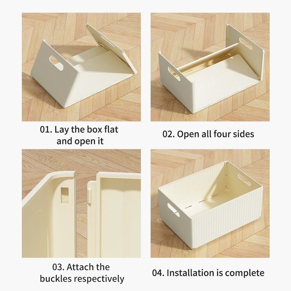 Foldable Modular Storage System MultiFunctional HighCapacity Organizer For Kitchen And Pantry 6