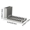 2in1 Foldable Dish Drying Station SpaceSaving HighCapacity Utensil Bowl Drainer 9