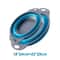 DualPack Collapsible Silicone Drainer System HighHeat Resistant FoodGrade Folding Colander Set 10