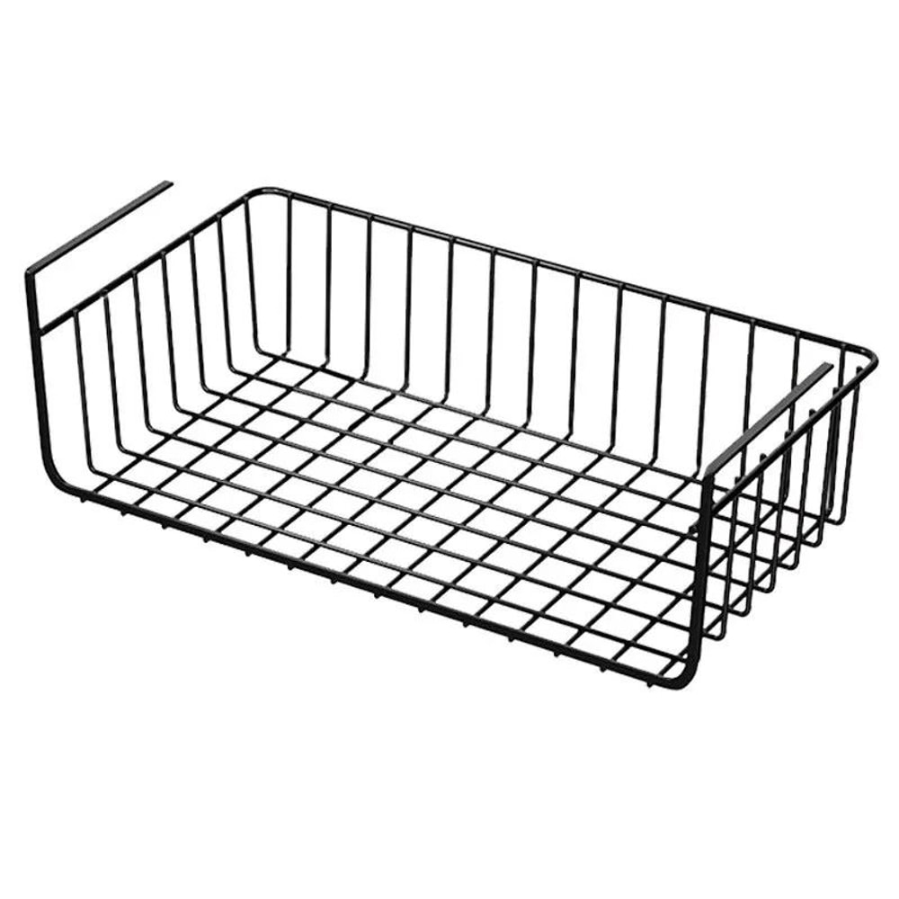 UnderCabinet Management System HighLoad Iron Mesh Suspension Basket For Kitchen Wardrobe 7