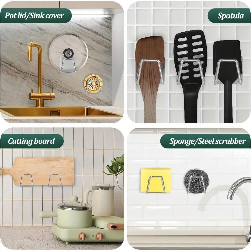 Stainless Steel Sink Management System HighEfficiency Sponge Knife Towel Drainage Station 3