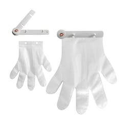wall-mounted sanitary dispenser system – high-efficiency disposable glove holder with 100-piece set