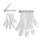 WallMounted Sanitary Dispenser System HighEfficiency Disposable Glove Holder With 100Piece Set 1