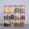12Piece Spice Management System 8oz HighBorosilicate Airtight Jars With Sustainable Bamboo Lids 0