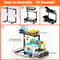 MultiTier UnderSink Management System HighLoad Metal Sliding Organizer With Retractable Drawers 5