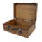 Vintage Wooden Treasure Trunk HighCapacity Portable Storage Chest For Jewelry Apparel Props 3