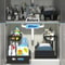 HighLoad UnderSink Management System Modular Metal Sliding Drawer Organizer For Kitchen Bathroom 1