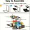 HighLoad UnderSink Management System Modular Metal Sliding Drawer Organizer For Kitchen Bathroom 5