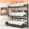 3Tier Kitchen Spice Management System Industrial HighLoad Countertop Cabinet Storage Rack 4