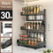 3Tier Kitchen Spice Management System Industrial HighLoad Countertop Cabinet Storage Rack 8