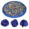 HighCapacity PlayMat Toy Management System RapidCleanup Drawstring Storage Pad For Building Block 0