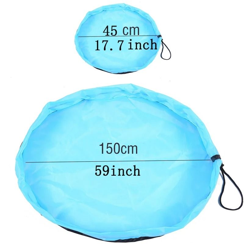 HighCapacity PlayMat Toy Management System RapidCleanup Drawstring Storage Pad For Building Block 6