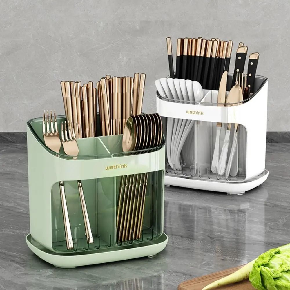 HighCapacity Tableware Management System Detachable MultiZone Drainage Caddy For Kitchen Cutlery 4