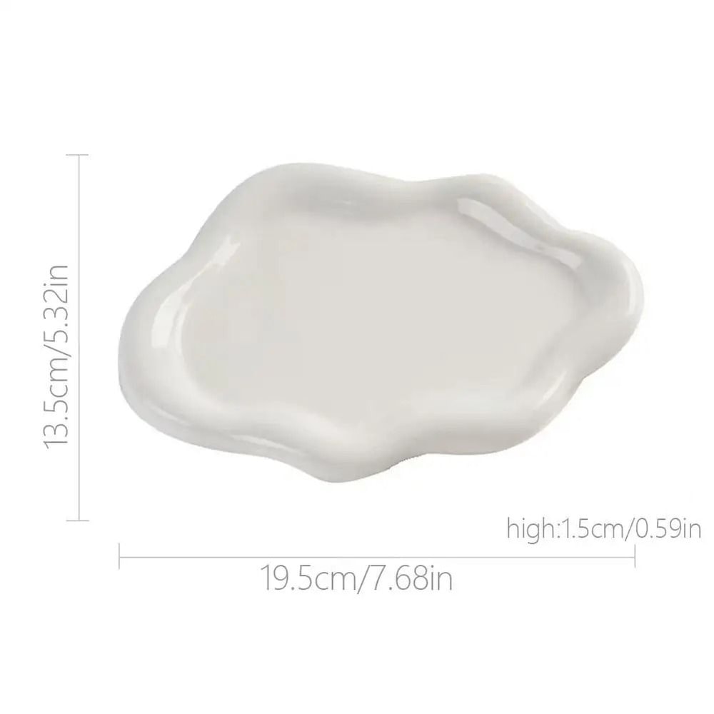Sculptural Ceramic Management System HighAesthetic CloudContour Jewelry Display Desktop Organizer 5