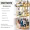 360 Rotating Cosmetic Management System 3Tier HighCapacity Vanity Organizer For Skincare Perfume 1