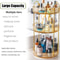 360 Rotating Cosmetic Management System 3Tier HighCapacity Vanity Organizer For Skincare Perfume 1