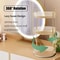 360 Rotating Cosmetic Management System 3Tier HighCapacity Vanity Organizer For Skincare Perfume 2