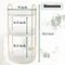 360 Rotating Cosmetic Management System 3Tier HighCapacity Vanity Organizer For Skincare Perfume 5