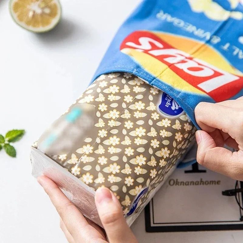 HighFidelity Potato Chip Textile Management System Novelty SoftShell Tissue Cover Automotive Napk 4
