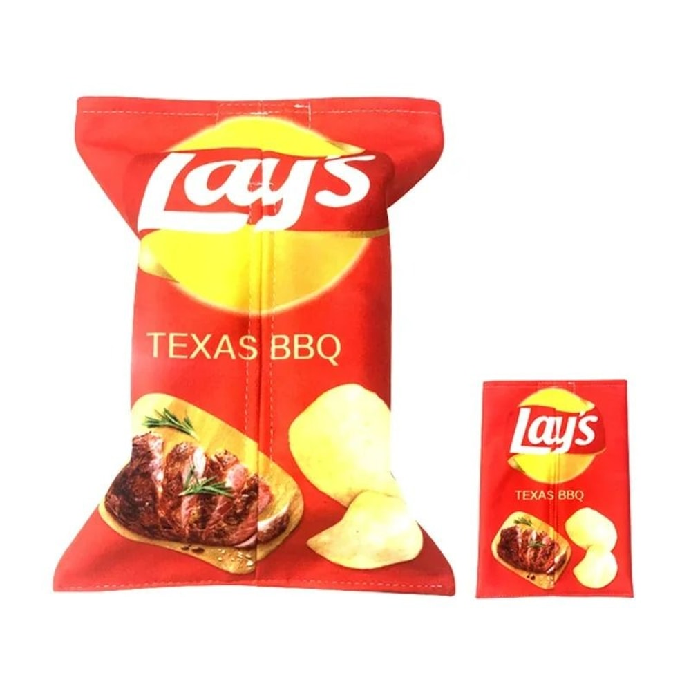 HighFidelity Potato Chip Textile Management System Novelty SoftShell Tissue Cover Automotive Napk 7