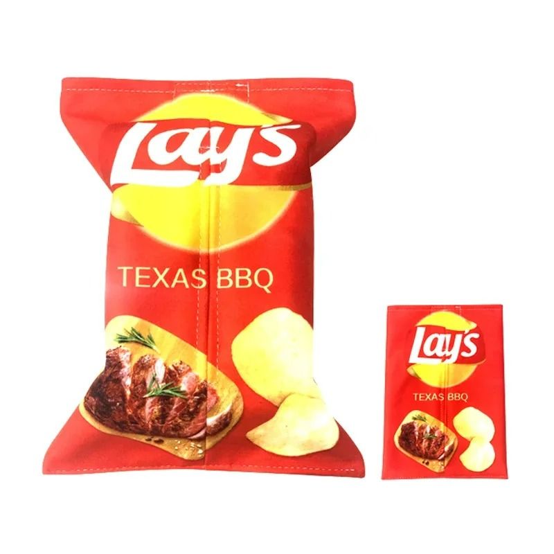 HighFidelity Potato Chip Textile Management System Novelty SoftShell Tissue Cover Automotive Napk 7