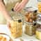 HighClarity Pantry Management System Rectangular Stackable Airtight Storage Container With Moistur 2