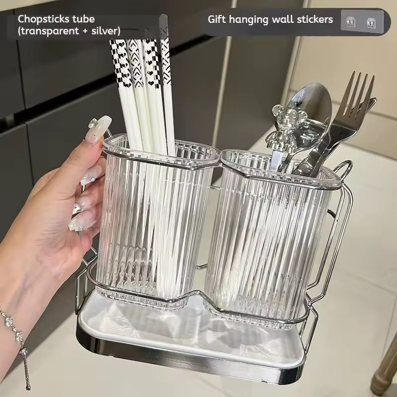 Architectural Cutlery Management System WallMounted Surgical Stainless Steel Utensil Drying Statio 4