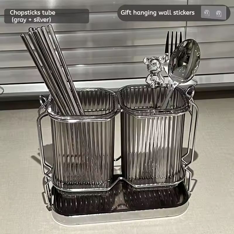 Architectural Cutlery Management System WallMounted Surgical Stainless Steel Utensil Drying Statio 5