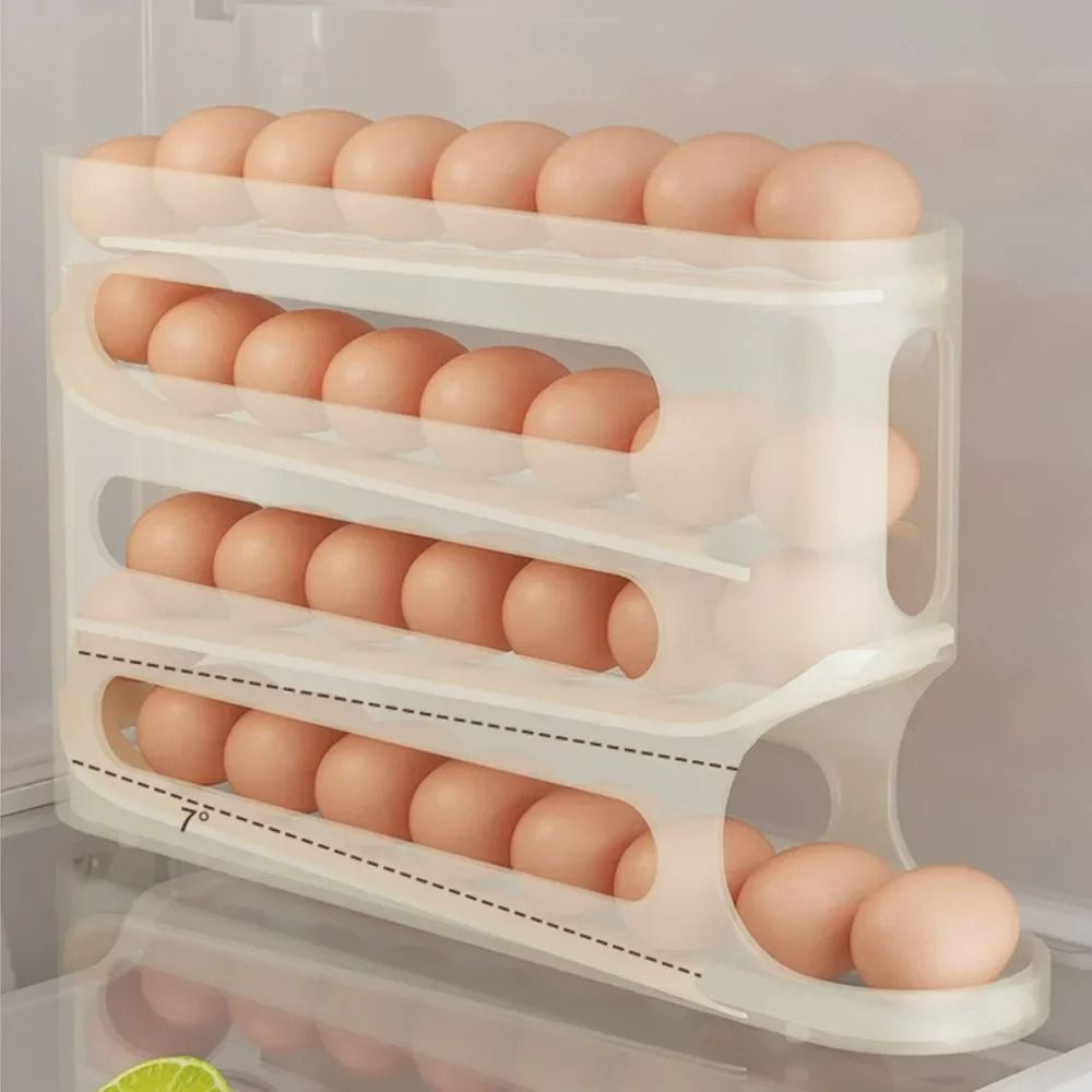 4Tier GravityFlow Egg Management System Automatic Rolling HighCapacity Storage Box For Refrigerato 2