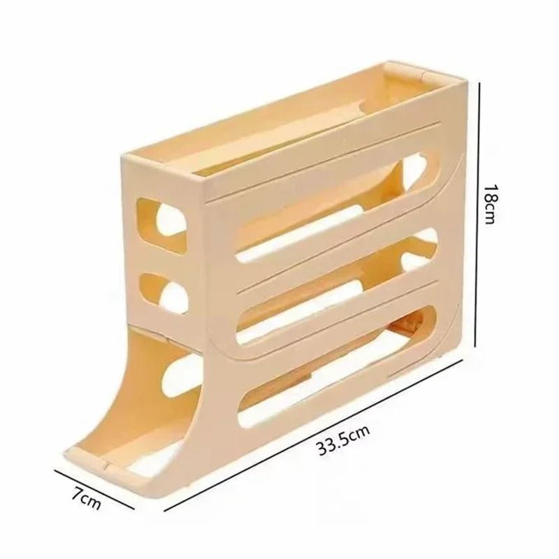4 Tier GravityFlow Egg Management System Automatic Rolling HighCapacity Storage Box For Refrigerat 5