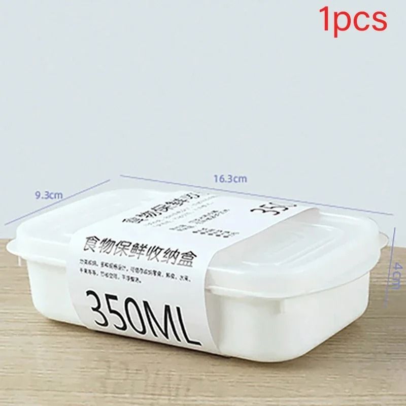 HighBarrier Pantry Management System Rectangular Airtight Freshness Containers For Refrigerator C 6