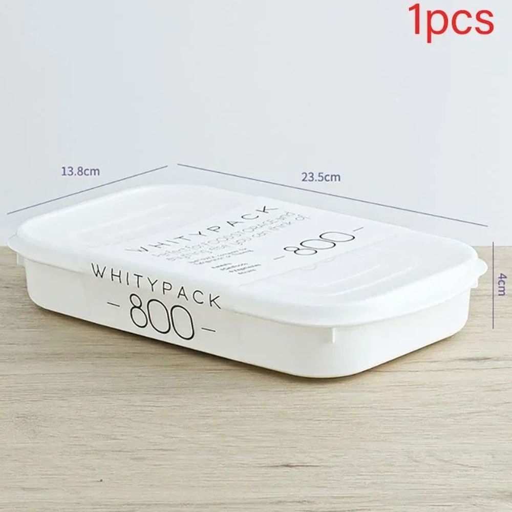 HighBarrier Pantry Management System Rectangular Airtight Freshness Containers For Refrigerator C 8