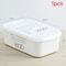 HighBarrier Pantry Management System Rectangular Airtight Freshness Containers For Refrigerator C 9