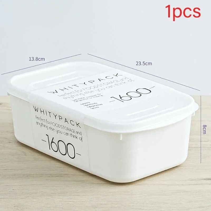 HighBarrier Pantry Management System Rectangular Airtight Freshness Containers For Refrigerator C 9