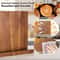 HighTorque Magnetic Knife Management System StrongMagnet Acacia Wood Culinary Storage Stand 4