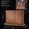 HighTorque Magnetic Knife Management System StrongMagnet Acacia Wood Culinary Storage Stand 5