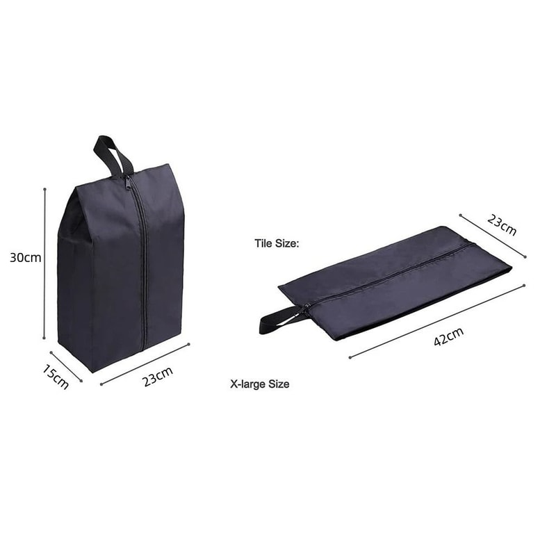 HighBarrier Nautical Nylon Shoe Management System 2Pack Waterproof Travel Organizer With HighTorqu 6
