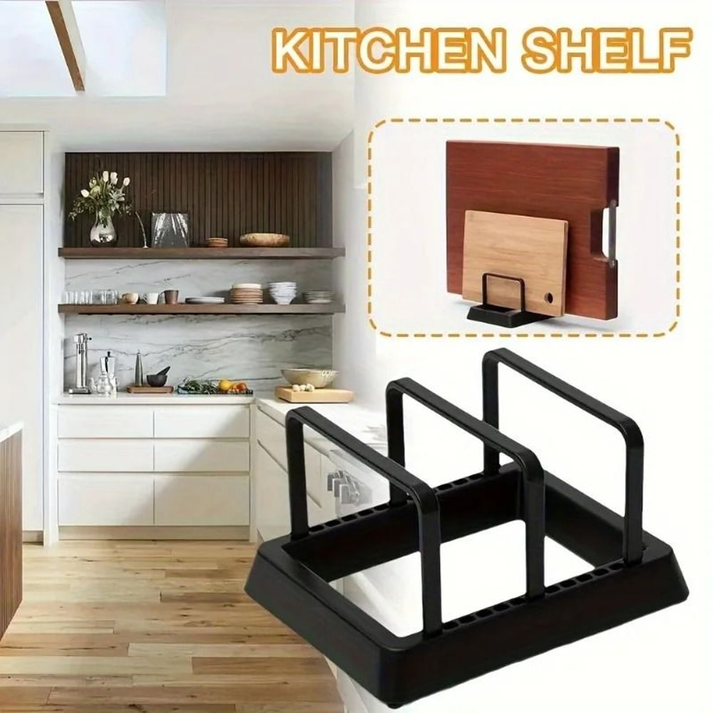 Architectural Countertop Management System Integrated Kitchen Utility Station For Knives Lids And 1