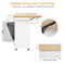 Large Mobile Kitchen Island With Drop Leaf And Power Outlet 2