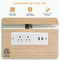 Large Mobile Kitchen Island With Drop Leaf And Power Outlet 3