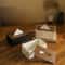 Ripple Minimalist Tissue Box With Solid Wooden Lid 4